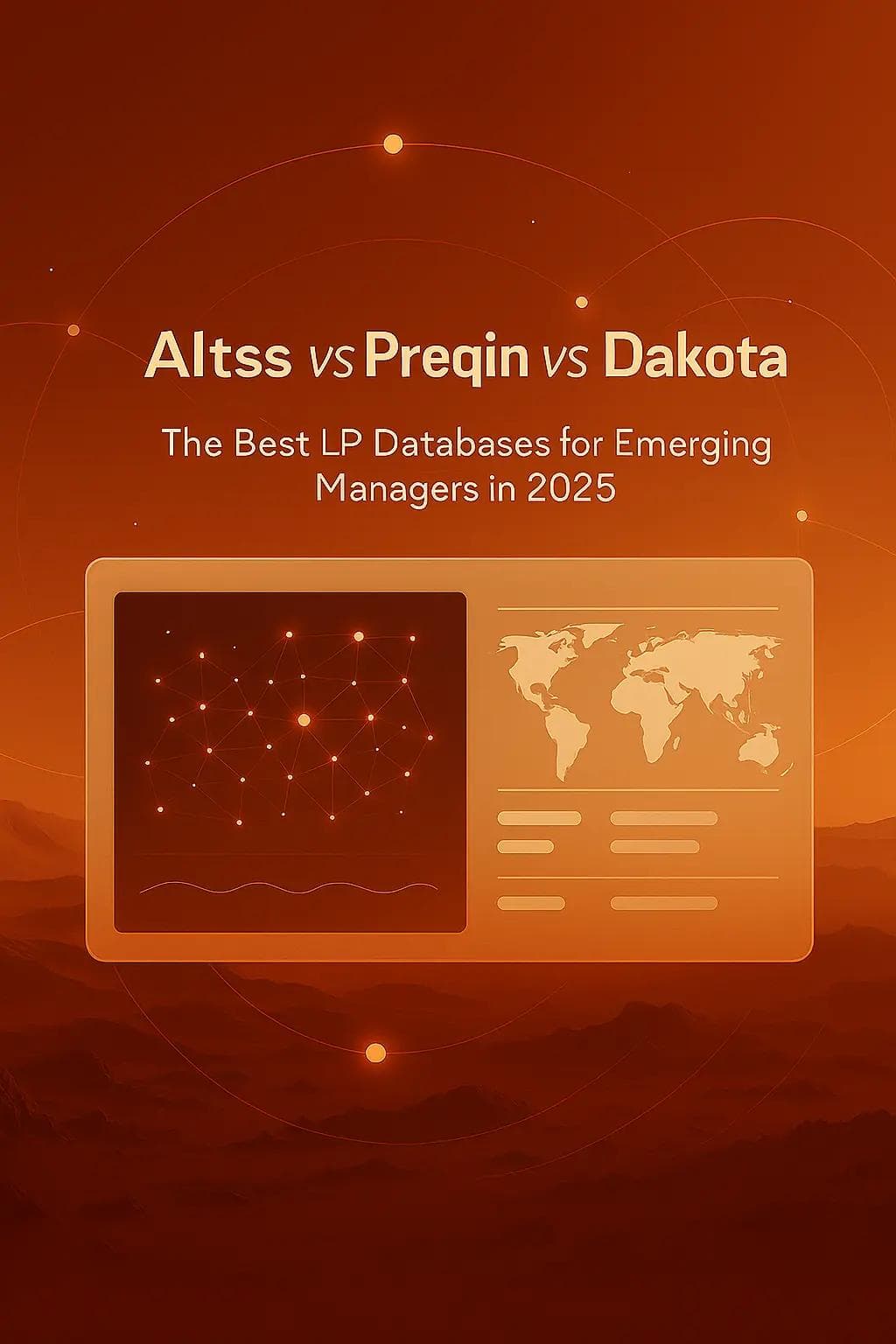 Altss vs Preqin vs Dakota: The Best LP Databases for Emerging Managers in 2025